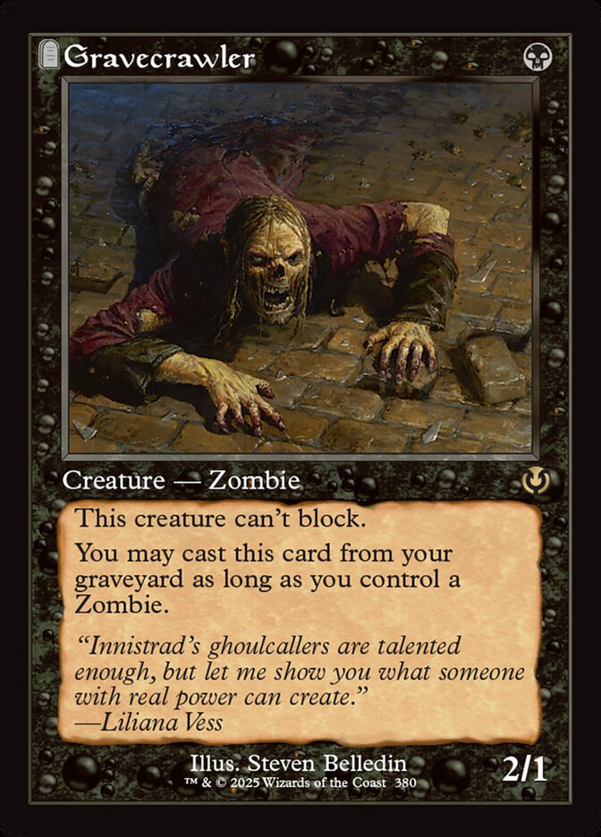 Gravecrawler (Innistrad Remastered)  - Foil