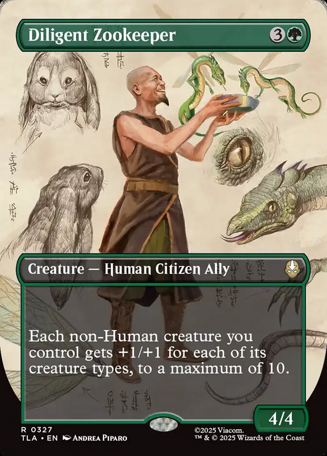 Diligent Zookeeper (Avatar: The Last Airbender)  - Foil
