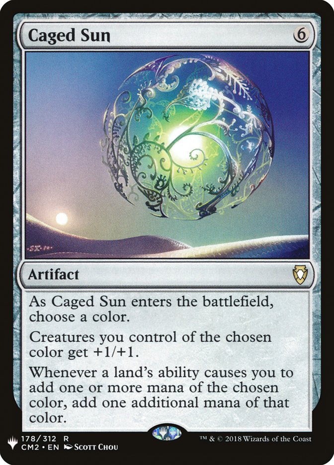 Caged Sun (The List Reprints) 