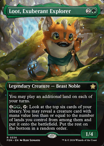 Loot, Exuberant Explorer (Foundations)  - Foil