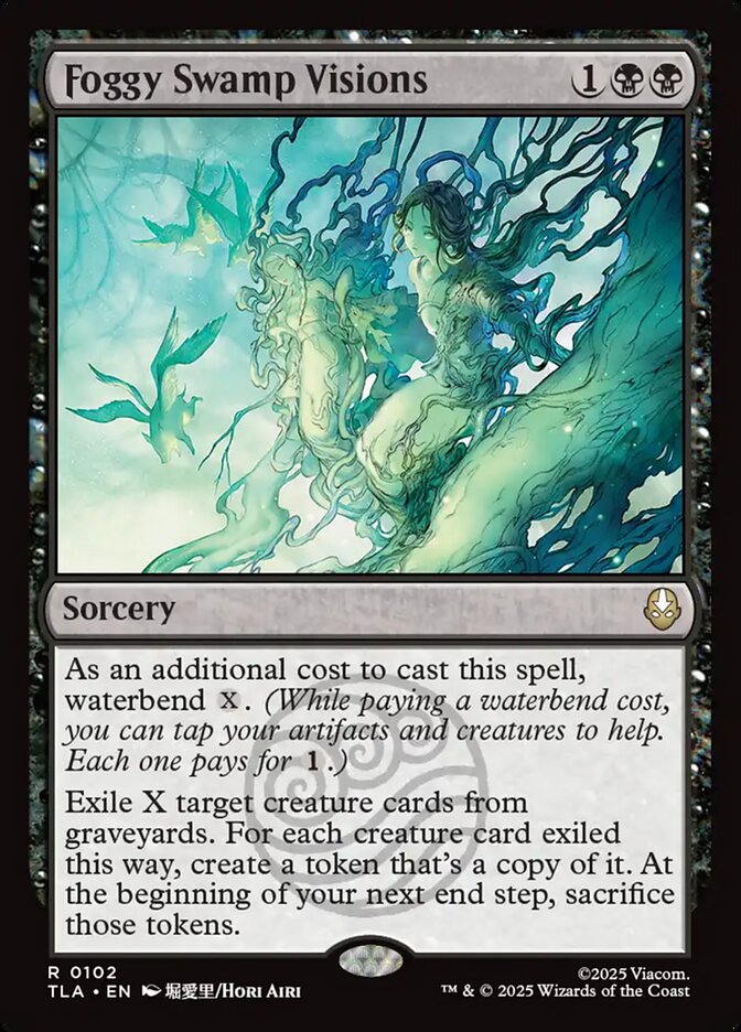 Foggy Swamp Visions (Avatar: The Last Airbender)  - Foil
