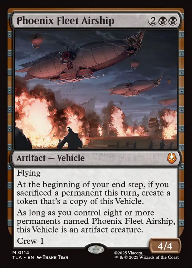 Phoenix Fleet Airship (Avatar: The Last Airbender)  - Foil