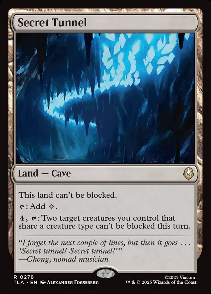 Secret Tunnel (Avatar: The Last Airbender)  - Foil