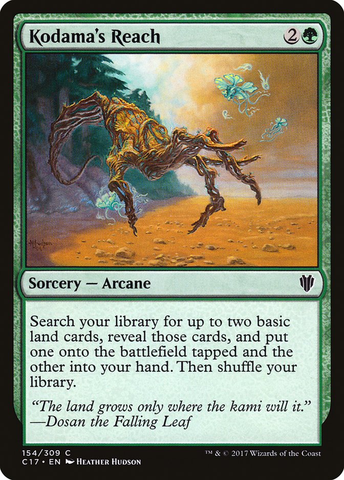 Kodama's Reach 154 (Commander 2017) 