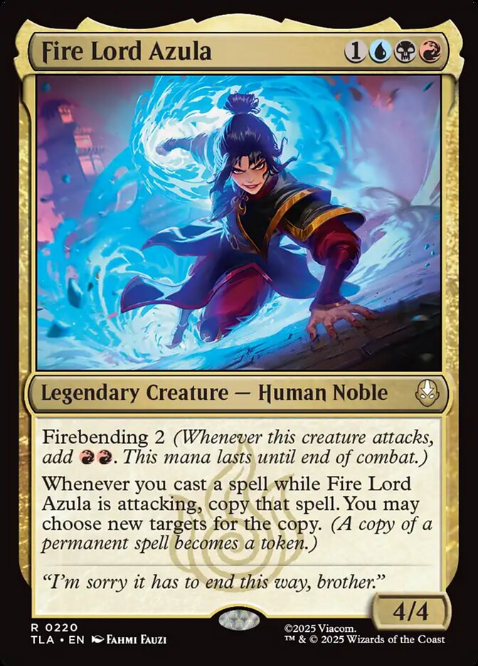 Fire Lord Azula (Avatar: The Last Airbender)  - Foil