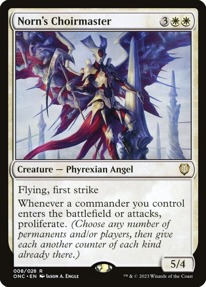 Norn's Choirmaster (Commander: Phyrexia: All Will Be One) 