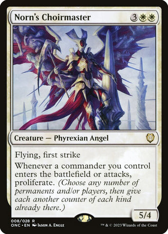 Norn's Choirmaster (Commander: Phyrexia: All Will Be One) 