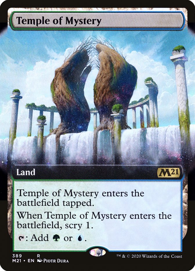 Temple of Mystery (Core Set 2021)  - Foil