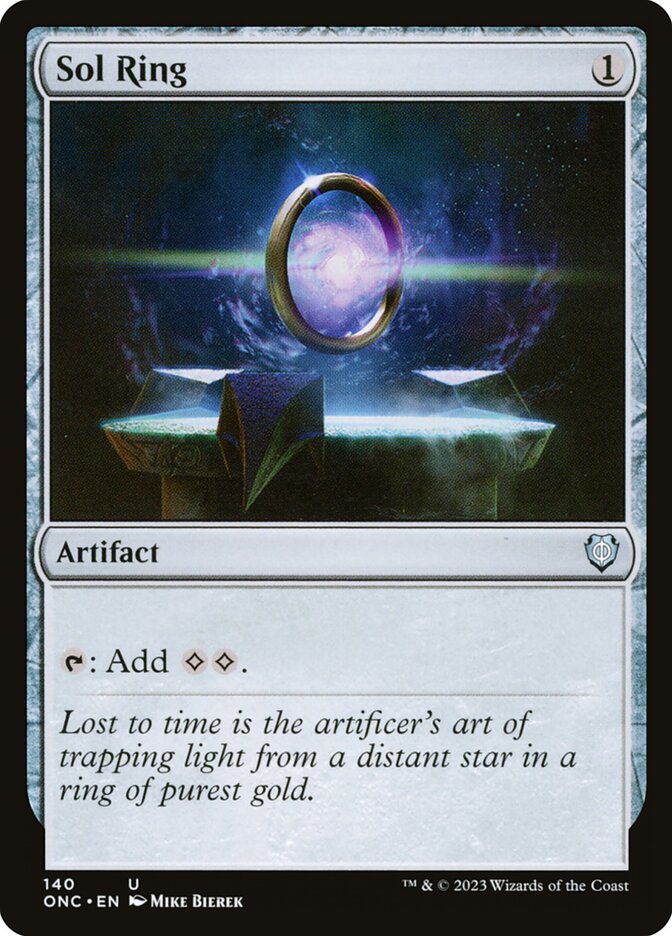 Sol Ring (Commander: Phyrexia: All Will Be One) 