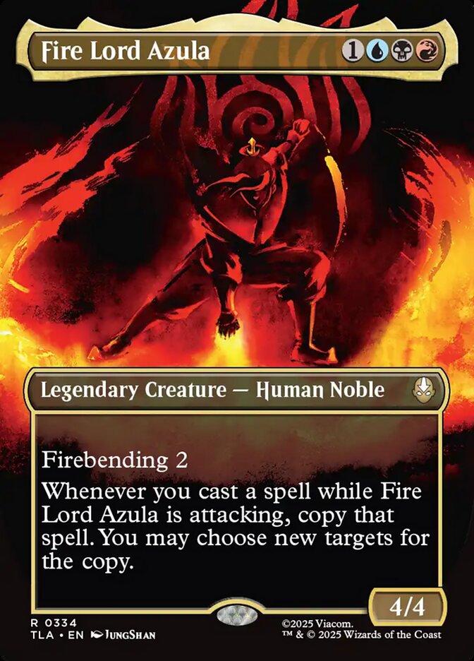 Fire Lord Azula (Avatar: The Last Airbender)  - Foil