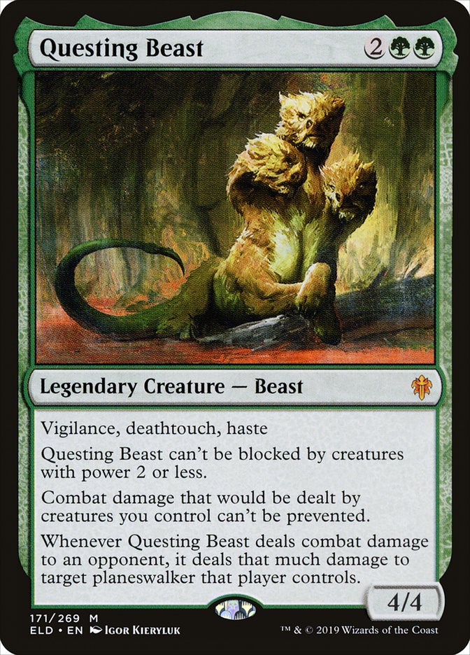 Questing Beast 171/269 (Throne of Eldraine) 