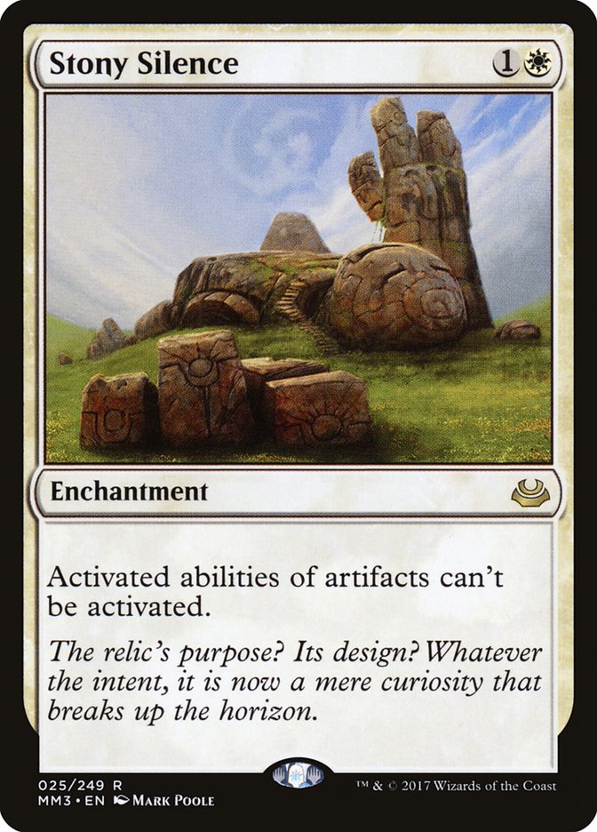 Stony Silence (Modern Masters 2017)  - Foil