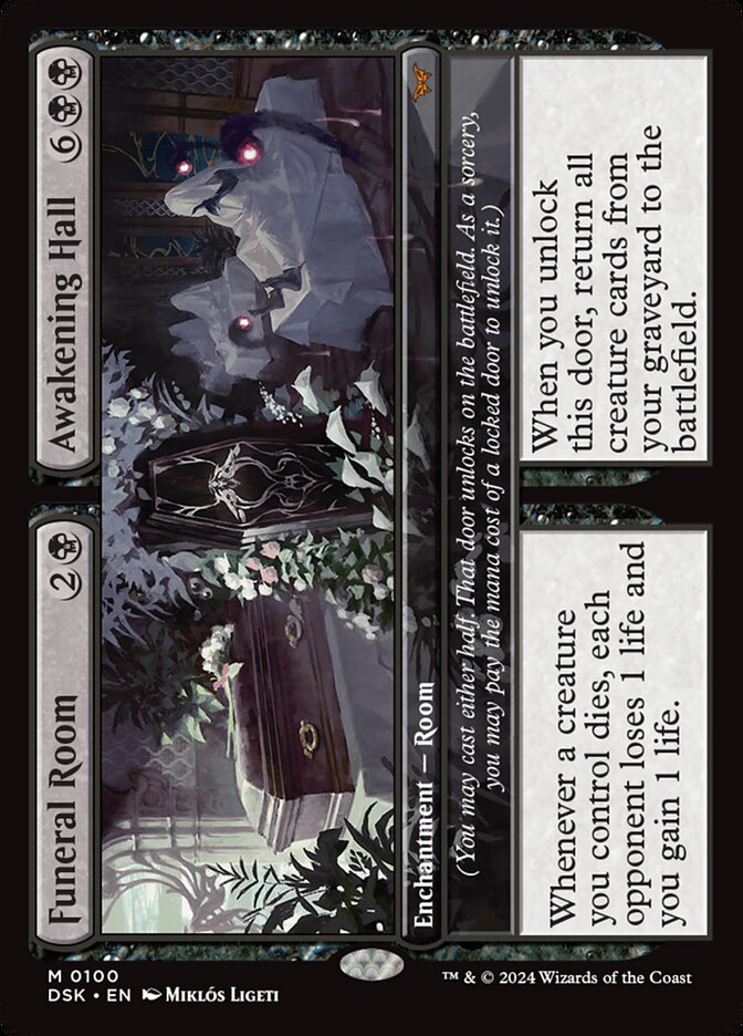 Funeral Room // Awakening Hall (Duskmourn: House of Horror)  - Foil