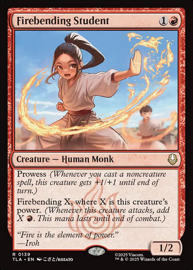Firebending Student (Avatar: The Last Airbender)  - Foil