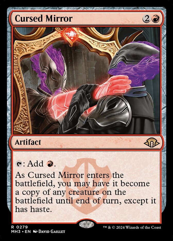 Cursed Mirror (Modern Horizons 3)  - Foil