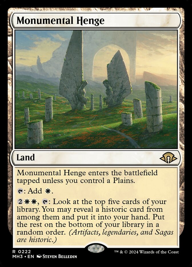 Monumental Henge (Modern Horizons 3) 