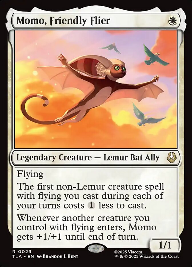 Momo, Friendly Flier (Avatar: The Last Airbender) 