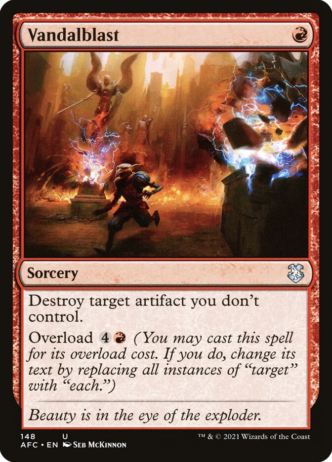 Vandalblast (Commander: Adventures in the Forgotten Realms) 