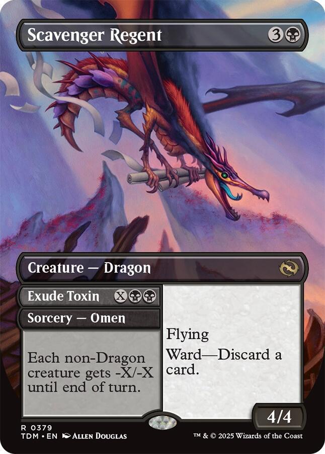 Scavenger Regent Borderless (Tarkir: Dragonstorm) 