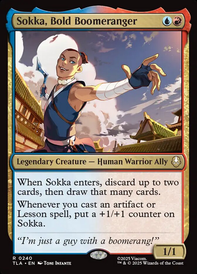 Sokka, Bold Boomeranger (Avatar: The Last Airbender) 