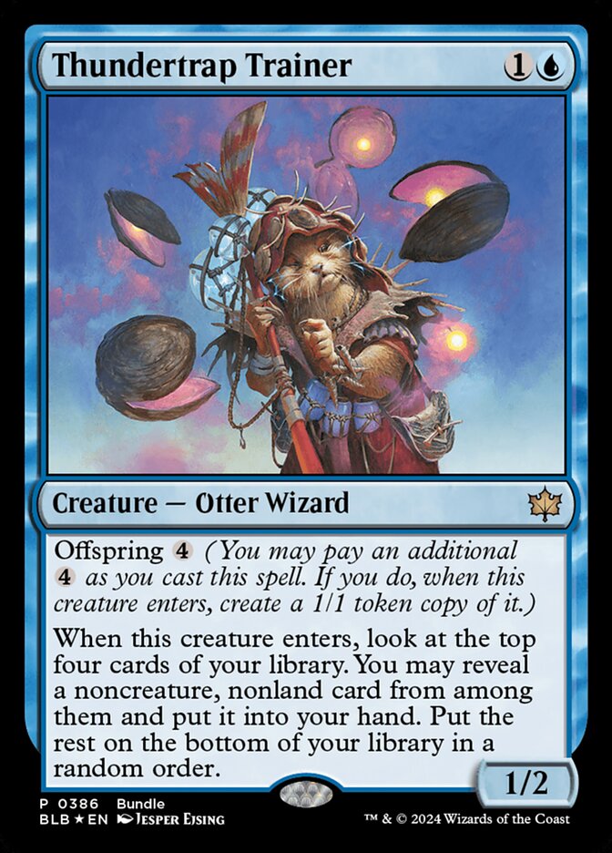 Thundertrap Trainer (Unique and Miscellaneous Promos)  - Foil