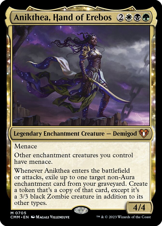 Anikthea, Hand of Erebos 705/451 (Commander Masters)  - Foil