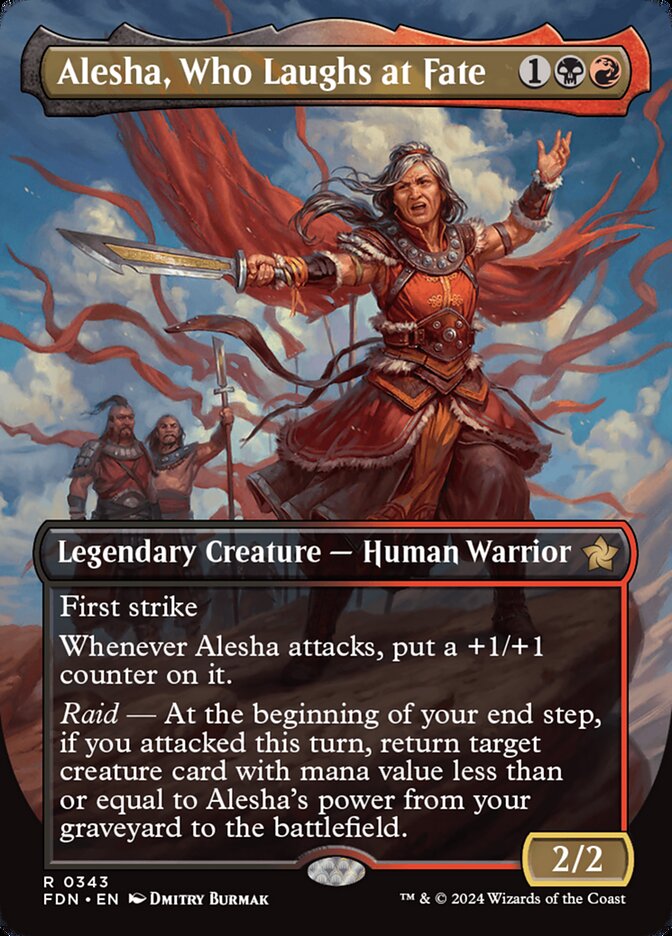 Alesha, Who Laughs at Fate (Foundations) 