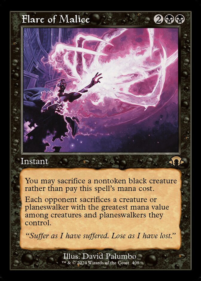 Flare of Malice (Modern Horizons 3)  - Foil