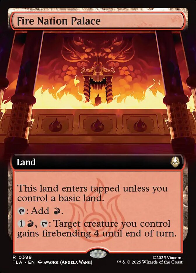 Fire Nation Palace (Avatar: The Last Airbender)  - Foil