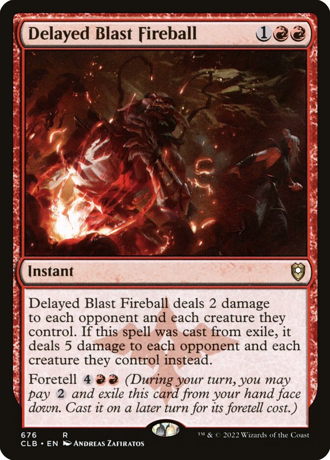 Delayed Blast Fireball (Commander Legends: Battle for Baldur's Gate) 