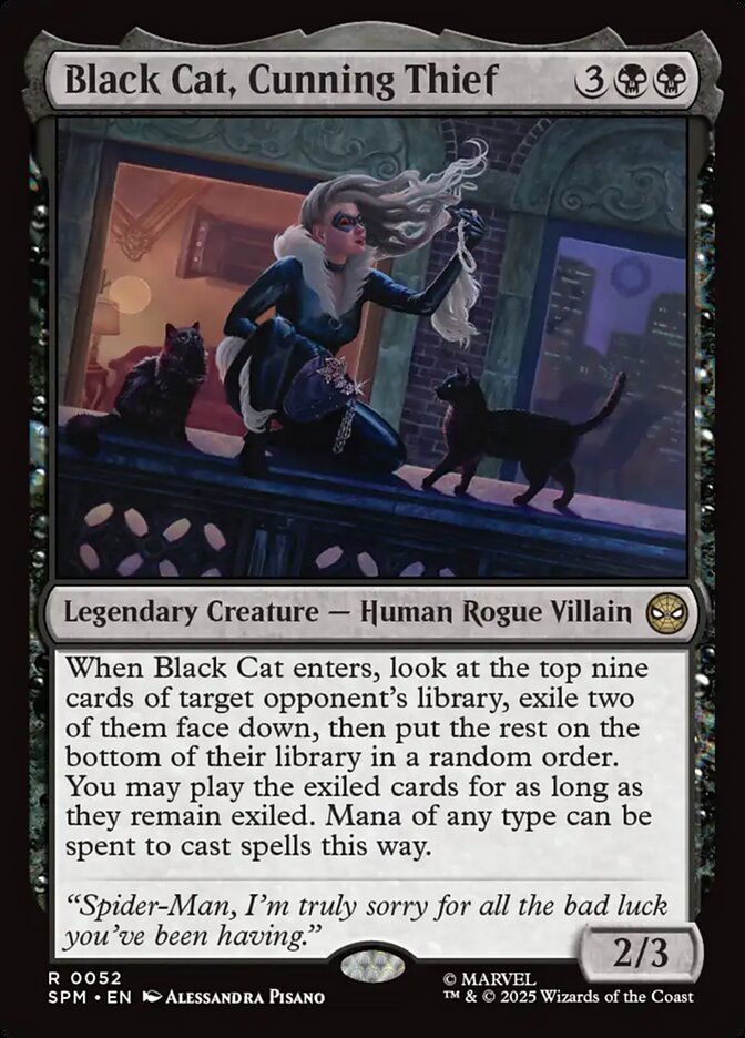 Black Cat, Cunning Thief (Marvel's Spider-Man)  - Foil