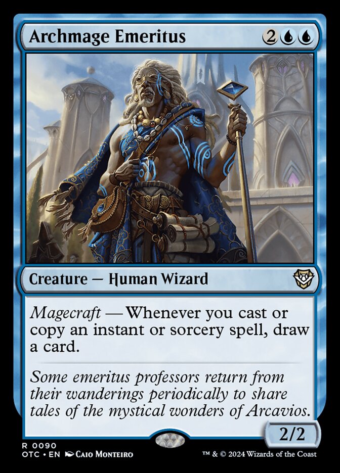 Archmage Emeritus (Commander: Outlaws of Thunder Junction) 