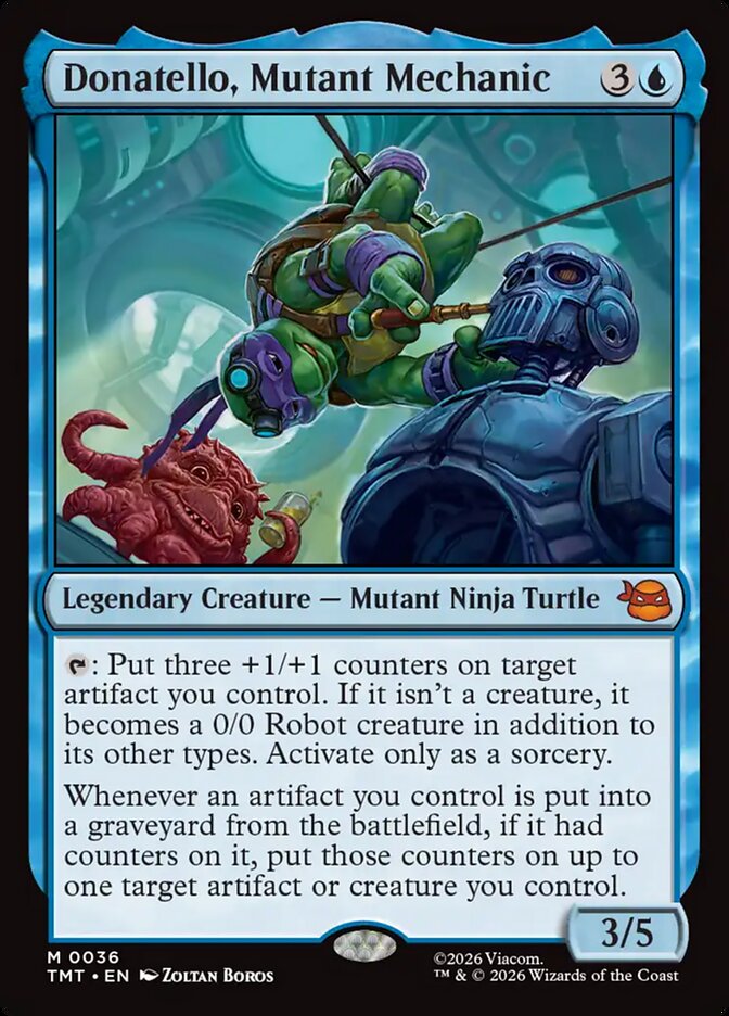 Donatello, Mutant Mechanic (Teenage Mutant Ninja Turtles) 