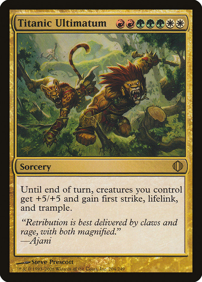 Titanic Ultimatum (Shards of Alara) 