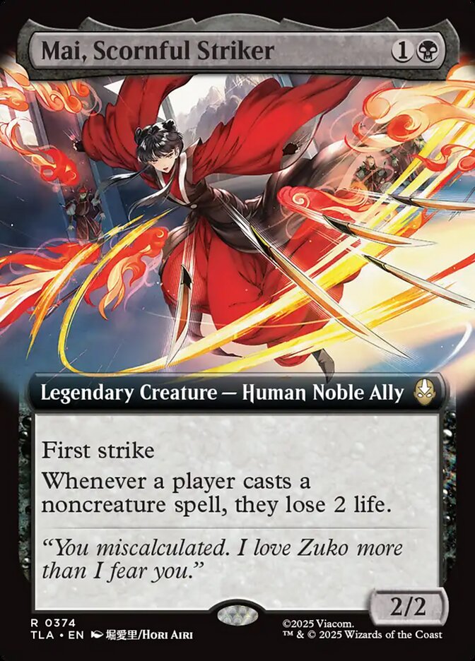 Mai, Scornful Striker (Avatar: The Last Airbender) 