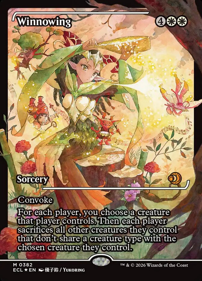 Winnowing 382 (Lorwyn Eclipsed)  - Foil