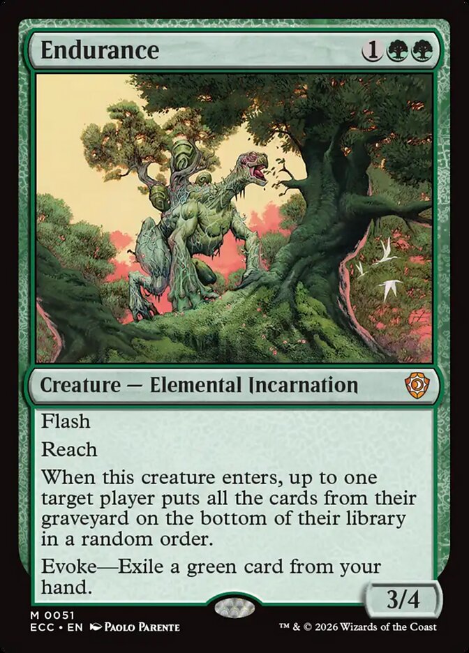 Endurance 51 (Commander: Lorwyn Eclipsed) 