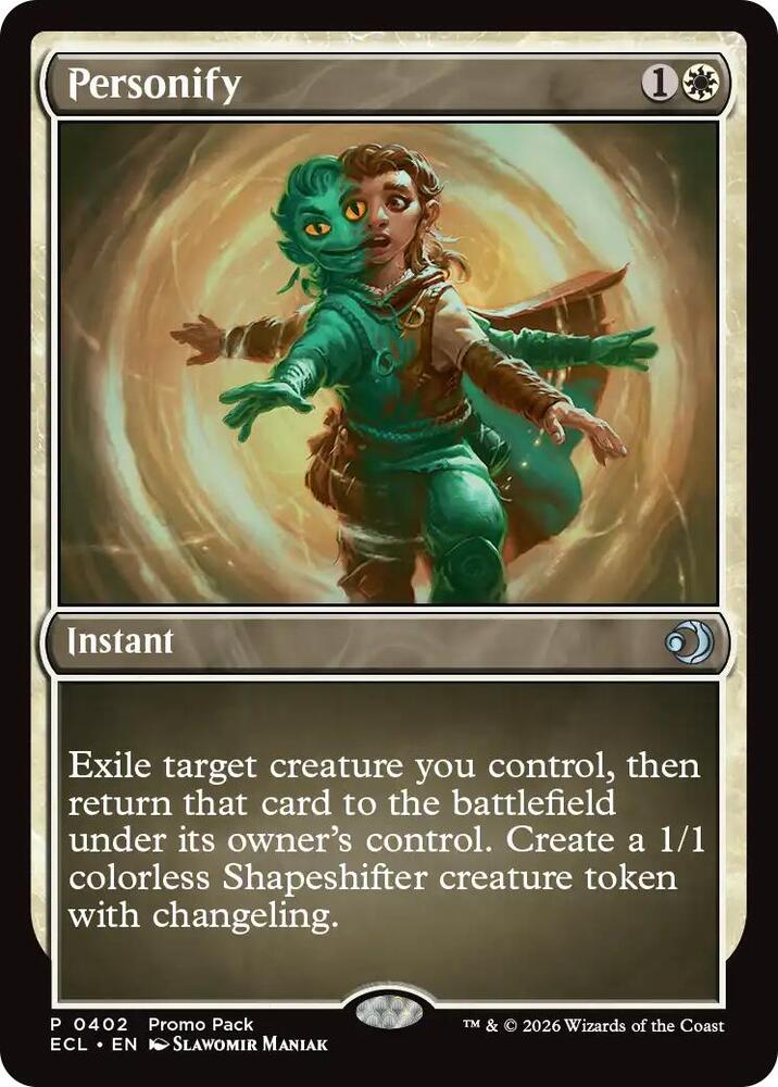 Personify (Promo Pack: Lorwyn Eclipsed) 