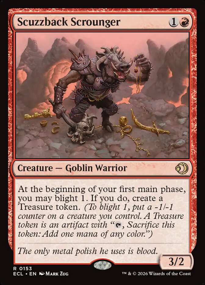 Scuzzback Scrounger (Lorwyn Eclipsed)  - undefined