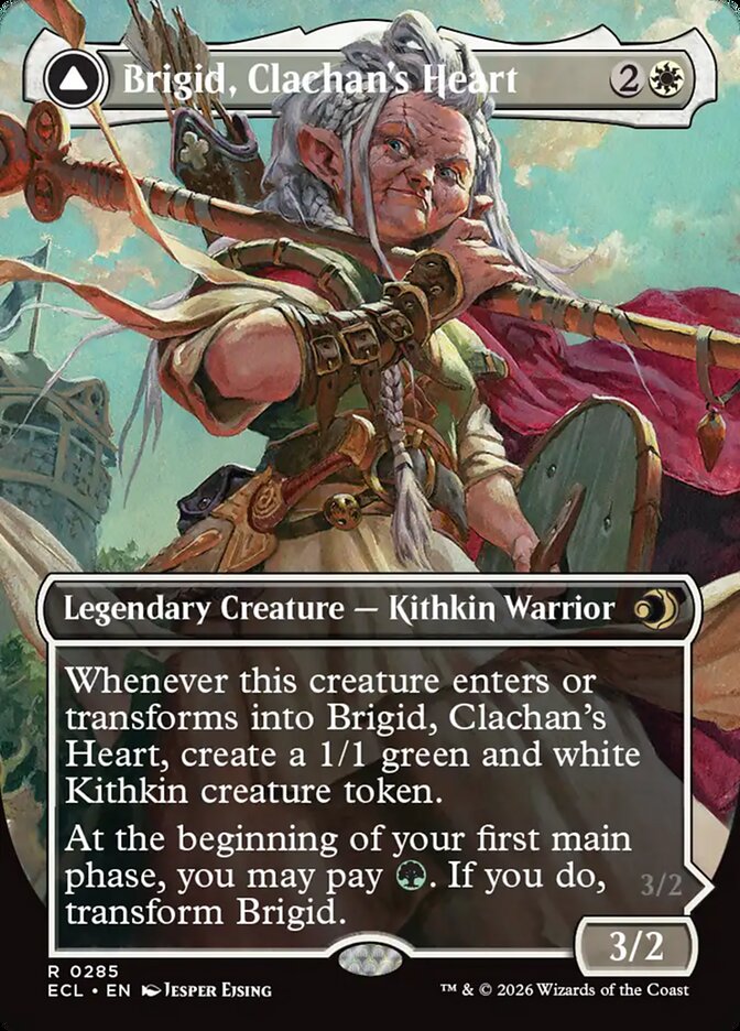 Brigid, Clachan's Heart // Brigid, Doun's Mind (Lorwyn Eclipsed) 