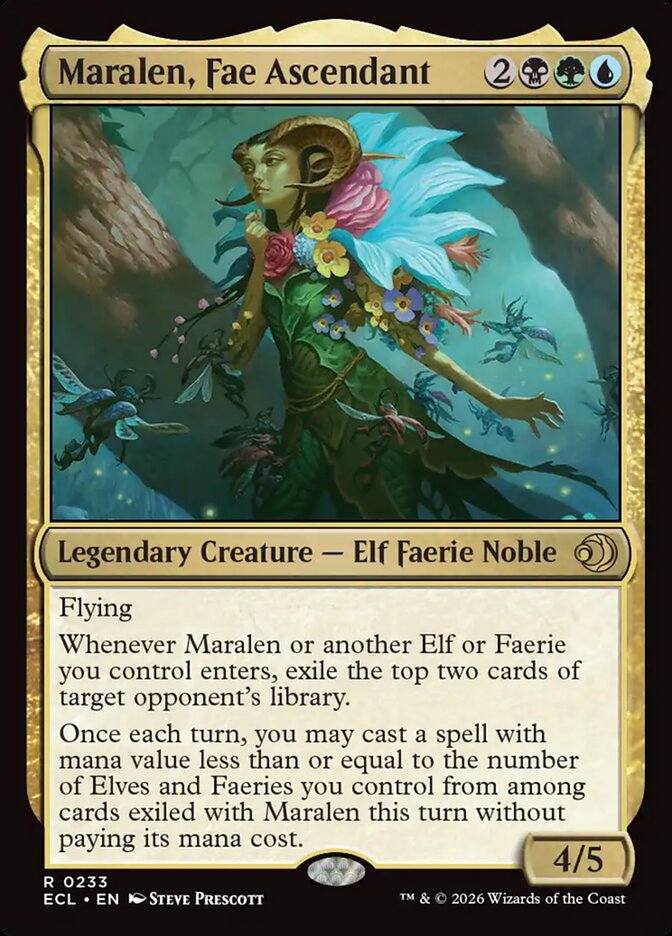 Maralen, Fae Ascendant (Lorwyn Eclipsed)  - undefined