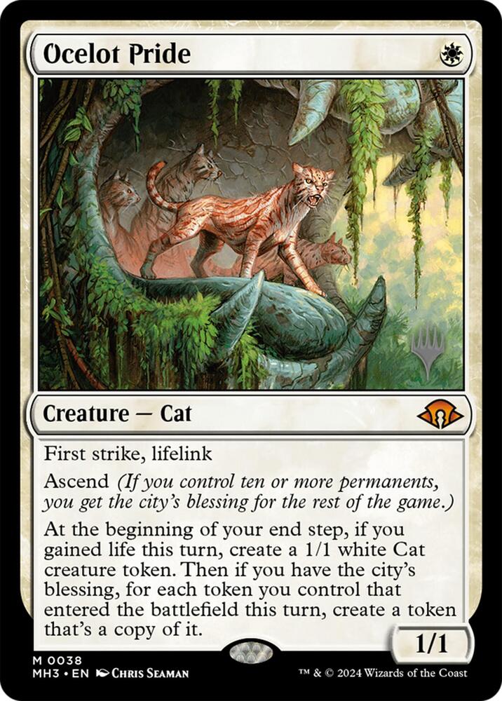 Ocelot Pride 38p/90 (Promo Pack: Lorwyn Eclipsed) 