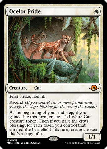 Ocelot Pride 38p/90 (Promo Pack: Lorwyn Eclipsed) 