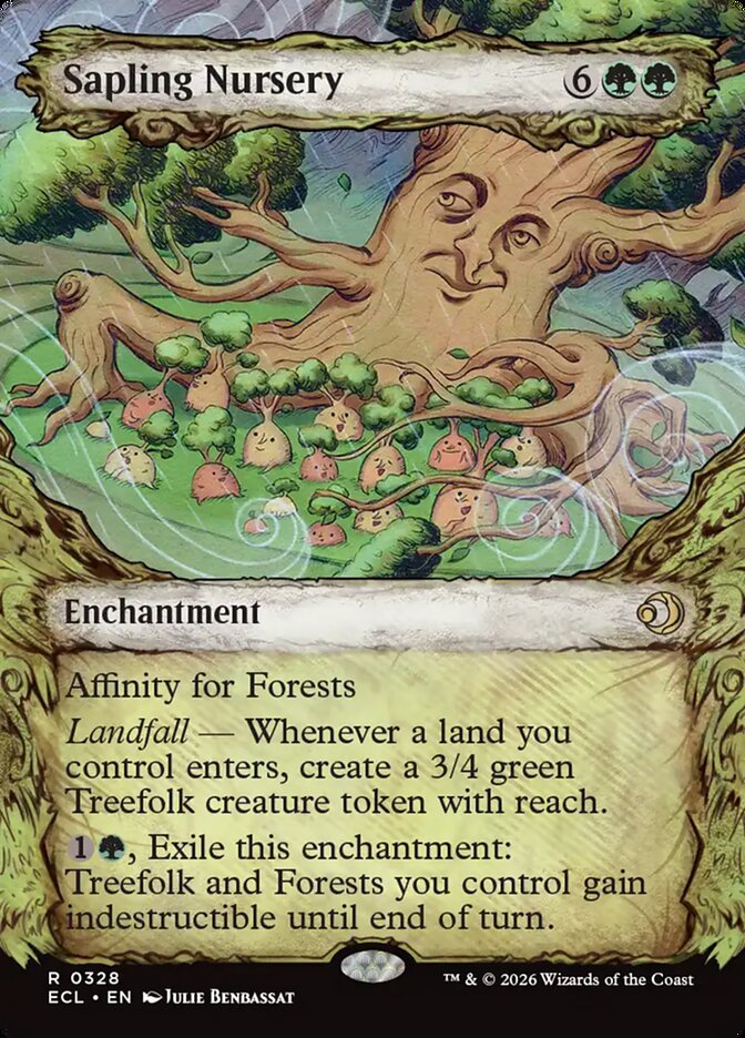 Sapling Nursery 328 (Lorwyn Eclipsed)  - Showcase Foil
