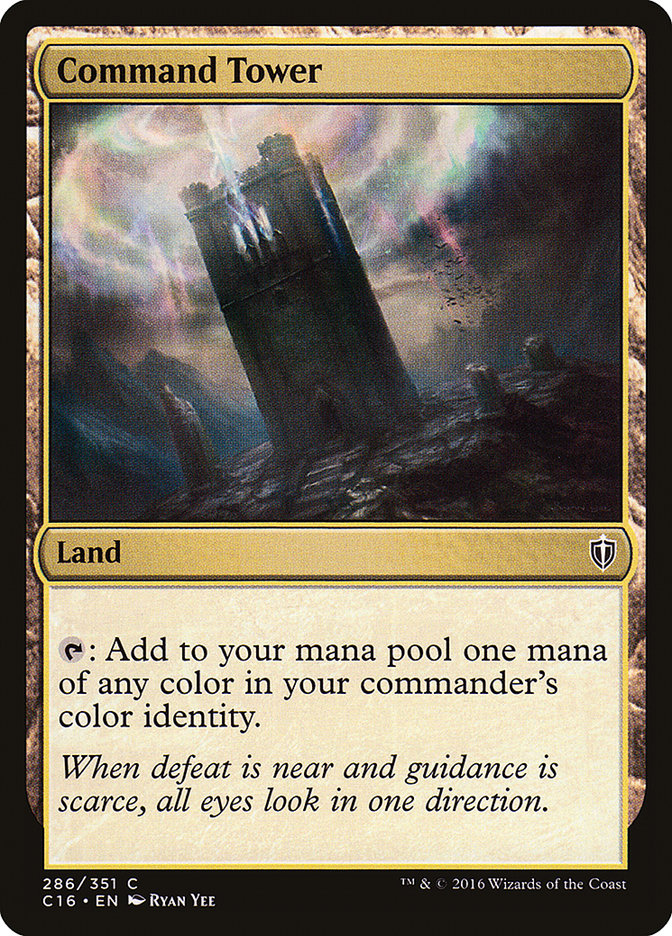 Command Tower 286/351 (Commander 2016) 