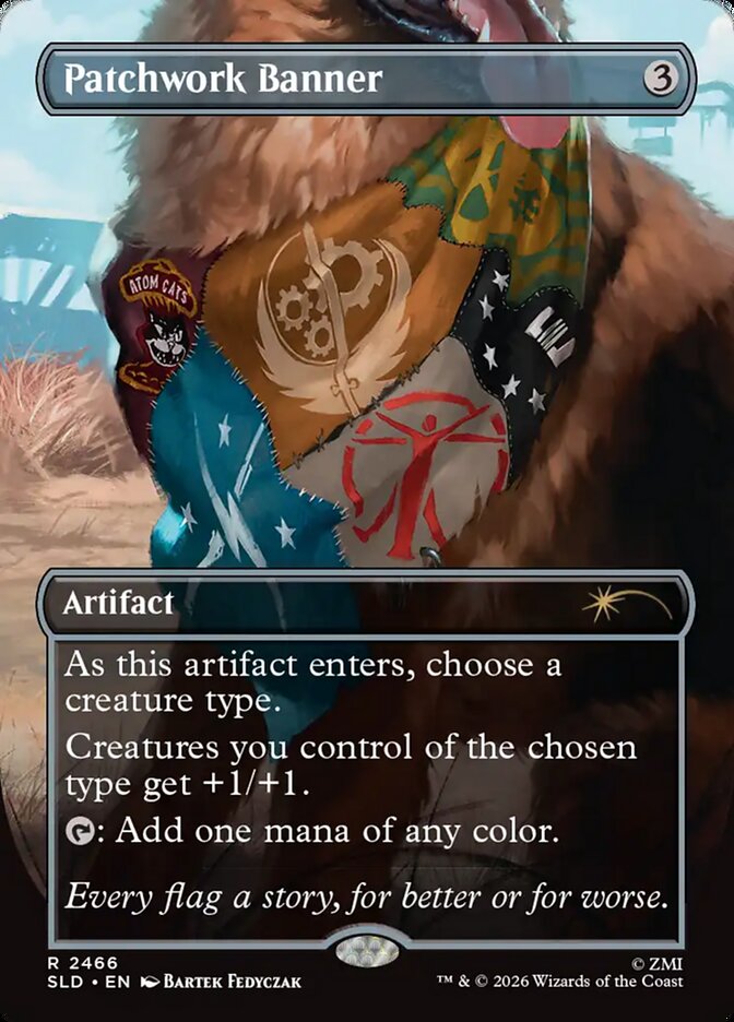 Patchwork Banner 2466 (Secret Lair Drop Series) 