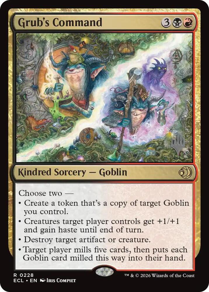 Grubs Command (Promo Pack: Lorwyn Eclipsed) 
