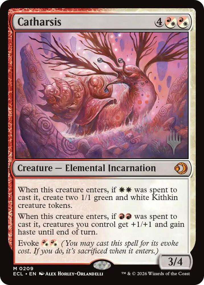 Catharsis 209p/87 (Promo Pack: Lorwyn Eclipsed) 