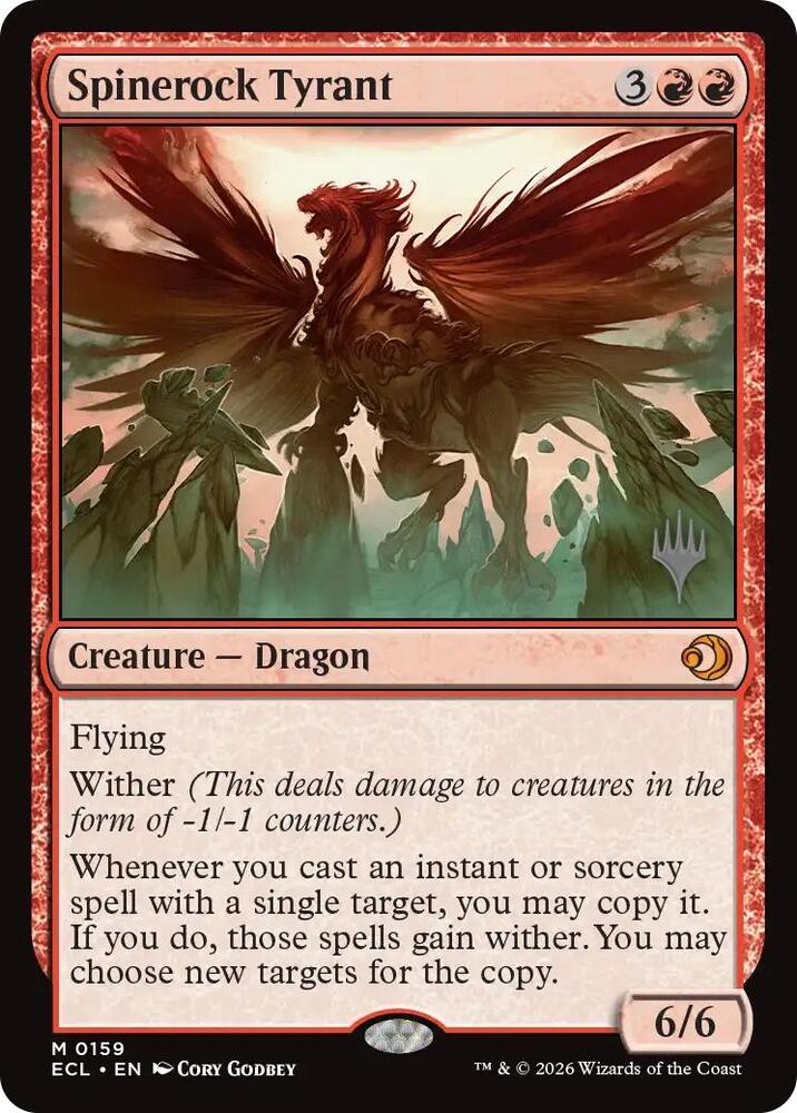 Spinerock Tyrant 159 (Promo Pack: Lorwyn Eclipsed) 
