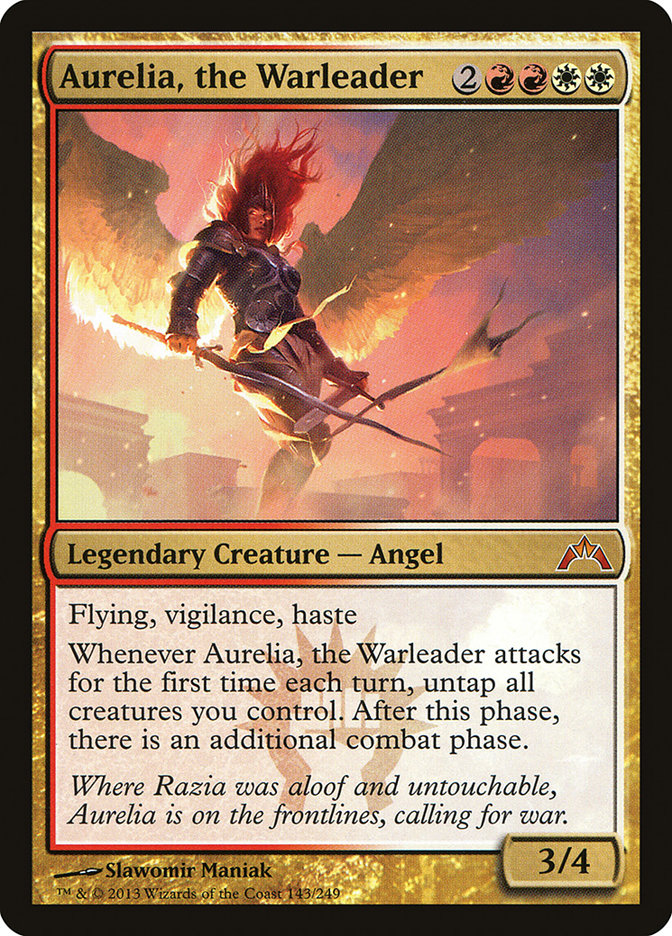 Aurelia the Warleader 143 (Gatecrash) 
